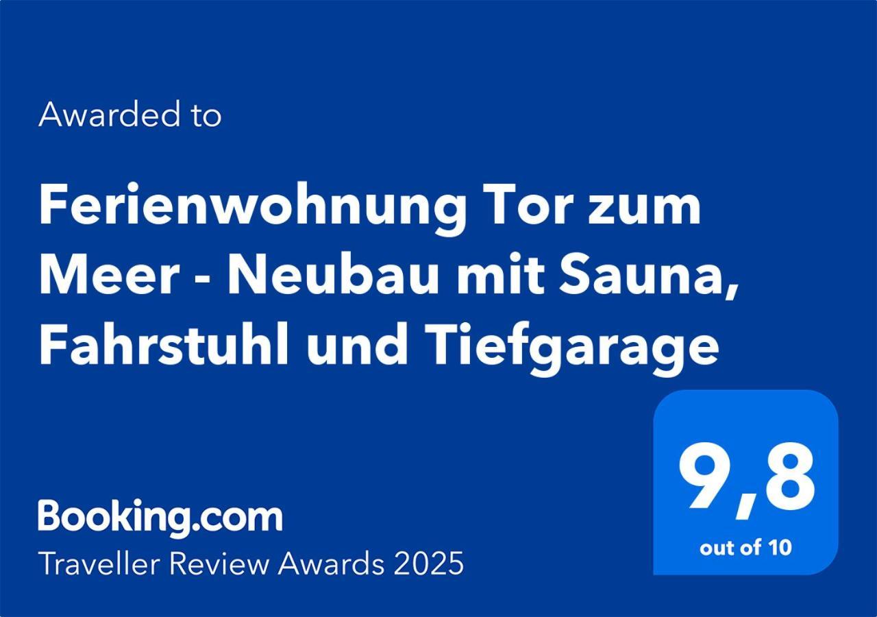 Ferienwohnung Tor Zum Meer - Neubau Mit Sauna, Fahrstuhl Und Tiefgarage Ostseebad Kühlungsborn Εξωτερικό φωτογραφία